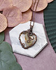 wisiory Miedziany wisiorek wire wrapping z agatem z Botswany #456 2