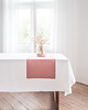 obrusy i serwetki Lniany Bieżnik Heavy Linen DUSTY PINK 4