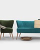 sofy i szezlongi Sofa Harry 2 os. mała do pokoju dziecięcego łatwoczyszcząca tkanina 4