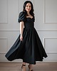 sukienki midi damskie Sukienka Selena czarna 6