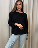 swetry damskie  Sweter Frangia Nero 1