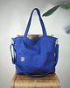 torby na ramię Lazy bag Pocket torba granatowa bawełniana eco 1