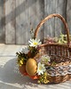koszyki wielkanocne Wielkanocny koszyczek na święconkę, koszyczek z dekoracją 1