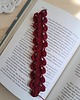 zakładki do książek Koronkowa zakładka do książki handmade 1