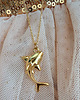 złote naszyjniki Naszyjnik z rekinem ,złota rybka, zawieszka rekin 4