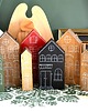 dodatki - różne 5 x domki drewniane ręcznie malowane 1