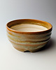 doniczki Płaska doniczka ceramiczna "piaskowiec" 1