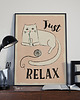 plakaty Plakat Just Relax 2