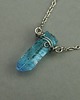 naszyjniki - inne Naszyjnik Talizman kryształ górski wire wrapping 1