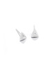 kolczyki srebrne Kolczyki srebrne TRI MINI / satin silver earrings 8