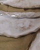 patery i talerze Zestaw trzech unikatowych pater ceramicznych, Nakrapiane fale 4