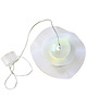 lampy wiszące Lampa sufitowa z tworzywa sztucznego typ T0001, Ikea, Szwecja, lata 90. 3