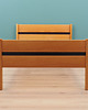 łóżka Łóżko jesionowe, duński design, lata 70, produkcja: Dania 1