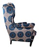 fotele Fotel uszak Winyl we wzory, kolorowy, patchwork, welurowy 6