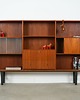 regały i półki Biblioteczka tekowa, duński design, lata 70, produkcja: Dania 1
