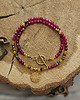 chokery Choker z agatem, jadeitem i tygrysim okiem 2