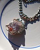 wisiory CRYSTAL WITCH - amulet z ametystem i obsydianem 4