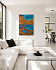 obrazy Strukturalny obraz ręcznie malowany 70x100cm 24h wysyłka 3