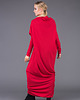 sukienki midi damskie Mia red side knot dressi 6
