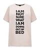 t-shirt damskie T-shirt Voila Lazy Days Krem 1