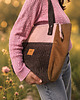 torby na ramię Brązowo-różowa duża torba shopper Devon 3