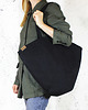 torby XXL Shelly bag czarna torba nubuk wodoodporny vegan 3