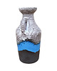 wazony Ceramiczny wazon z uchem, fat lava, Strehla Keramik, Niemcy, lata 70. 3