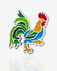 przypinki Pins "Kogut" 1