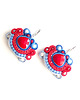 kolczyki soutache Sutaszowe kolczyki CALPE 2