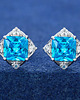kolczyki srebrne Kolczyki srebrne Moissanite 1