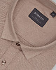 koszule męskie Koszula raguza 00497 długi rękaw beżowy slim fit 1