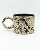 kubki Ceramiczny kubek z okrągłym uszkiem 1
