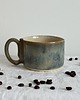 kubki Kubek Ceramiczny 250ml - Srebrny Turkus 2