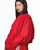kurtki damskie Krótka kurtka bomber cherry red 2