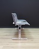 ławki Ławka aluminiowa szara, duński design, lata 60, produkcja: Dania 2