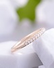 pierścionki zaręczynowe 2mm obrączka z diamentami w złocie 585 1