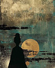 plakaty Plakat - Watching sunset 2