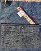 plecaki Jeansowy plecak worek UNIQUE z  kosmetyczką 9