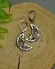 kolczyki wire wrapping Kolczyki księżyce ametyst wire wrapping 5