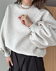 bluza bez kaptura damska Bluza Enjoyable light mocca melange 9