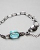 bransoletki wire wrapping Sztabka /blue sky /- bransoletka 5