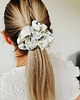 gumki do włosów Gumka jedwabna, scrunchie, frotka lawendowe pole MAXI 4