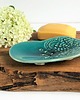 mydelniczki Mydelniczka ceramiczna  Turkusowa koronka 4
