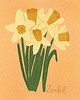 grafiki i ilustracje Żonkil. Ilustracja 13x18cm 2
