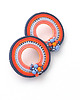 kolczyki soutache Pastelowe koła 2 3