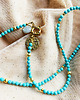 korale NASZYJNIK  TURKUS , naturalne kamienie 5
