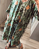 sukienki midi damskie kimono OHANA w tropikalny wzór 4