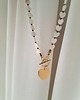 chokery Naszyjnik choker - serca masa perłowa 1