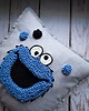 poduszki plecione Poduszka dekoracyjna cookie monster 4