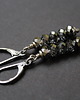 kolczyki swarovski Kolczyki Swarovski black dimond wieża 2
